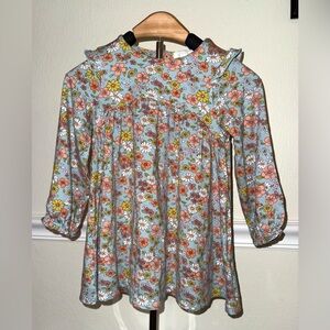 Angel Dear long sleeve floral dress, size 2T, NWT